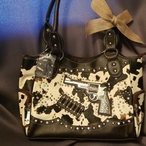 Cowgirl concealed carry purse